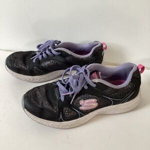 SKECHERS glittery/ metallic sneakers (#3s345)